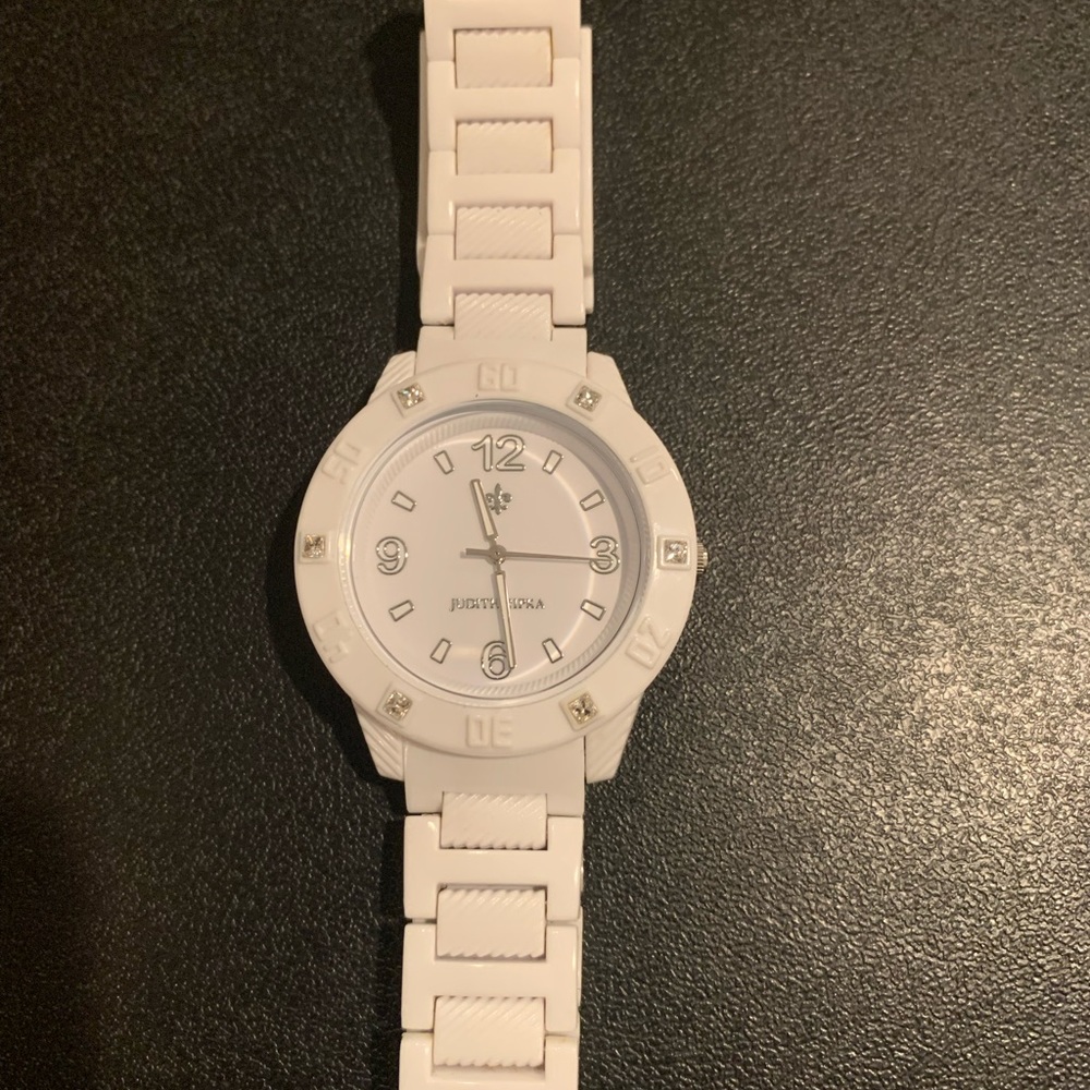 Judith Ripka ceramic sport watch